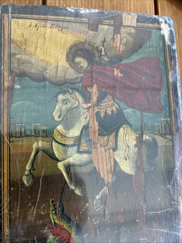 Griechische ikone heiliger - ikone,