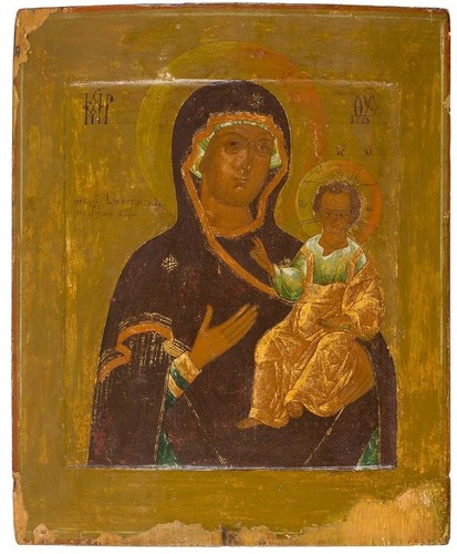 Ikone gottesmutter stroganov - ikone,