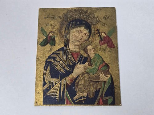 Altes andachtsbild maria - altes,