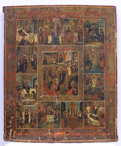 Große russische ikone - große, 19