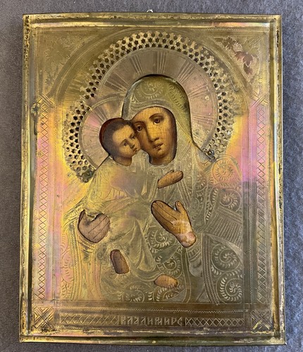 Russische ikone gottesmutter - ikone,