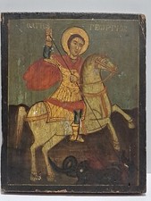 M24-1-9 antike datierte Ikone