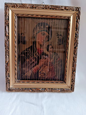 antikes Lamellenbild Mutter