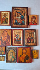 11 Ikonen Konvolut Griechisch