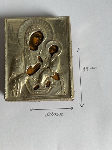 Russische ikone gottesmutter - ikone,