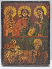 25-3-2 antike Ikone Deesis