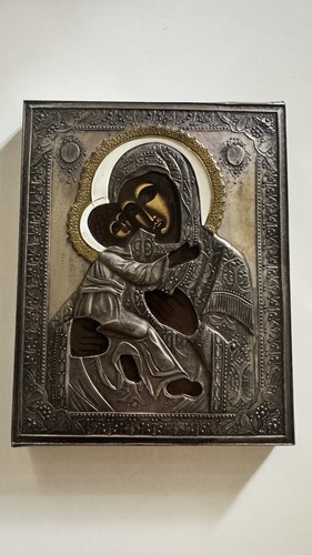 Antike ikone gottesmutter von - antike,