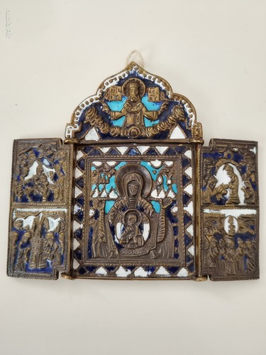 Orthodoxe triptychon ikone - orthodoxe, triptychon-ikone