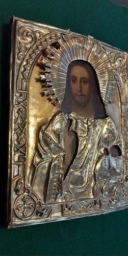 Alte russische ikone jesus - russische,