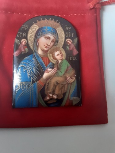 Porzellan ikone muttergottes - porzellan,