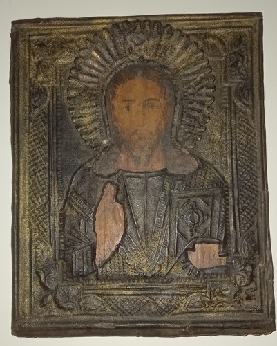 Eine alte christliche ikone - eine,