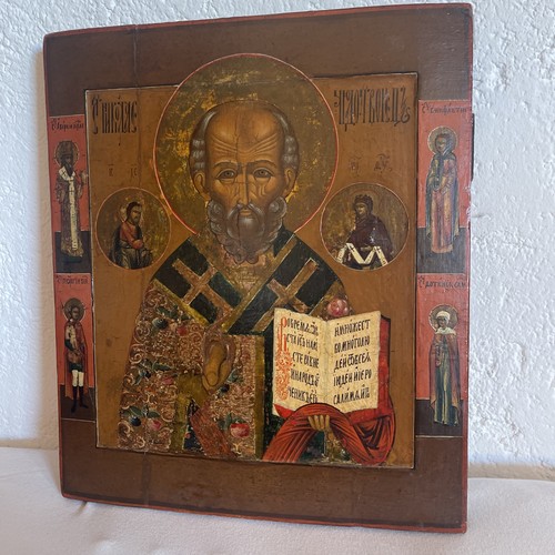 Russische ikone nikolaus - ikone,