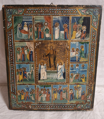 Seltene alte russische ikone - seltene,